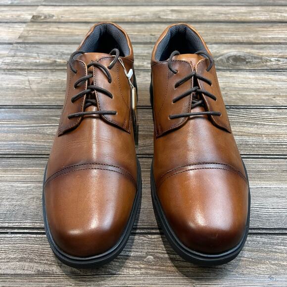 Nunn Bush Kore Pro Cap Toe Oxford Men\'s Size 10 Wide Fit NWT main image 5